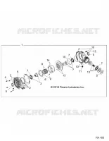 DRIVE TRAIN, FRONT GEARCASE INTERNALS (TO 11/1/16)