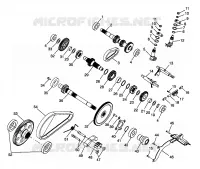 GEARCASE (INTERNAL COMPONENTS)
