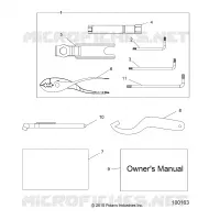 REFERENCES, TOOL KIT AND OWNERS MANUAL