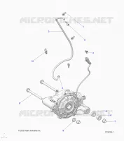 DRIVE TRAIN, FRONT GEARCASE MOUNTING