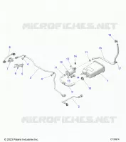 FUEL SYSTEM, EVAP R24XAW1RAH/BH/AS/BS/A9/B9 (C730974)