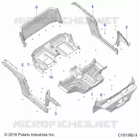 FLOOR AND ROCKER PANELS