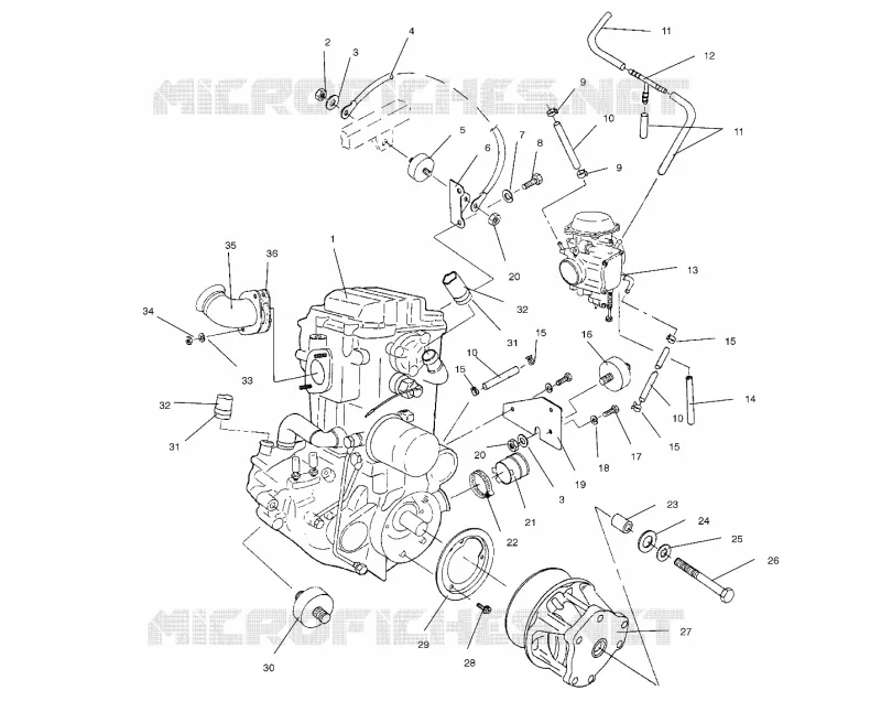 ENGINE MOUNTING
