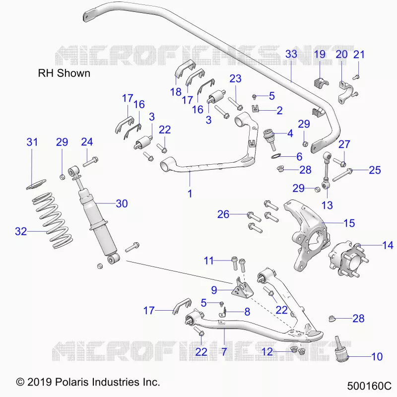 FRONT SUSPENSION ASM.