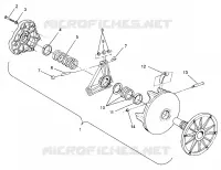 DRIVE CLUTCH ASSEMBLY SUPER SPORT E940743 (4927372737021A)