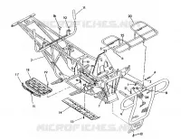 FRAME W/RACKS ASSEMBLY 250 6X6 / W928727 (4922842284003A)
