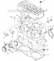 CYLINDER 500 0972764, EUROPEAN 500 E972764, 500 SKS 0972564, EUROPEAN 500 S (4938393839D001)