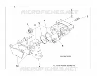 BRAKES, FRONT BRAKE CALIPER