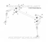 REAR SUSPENSION STABILIZER BAR