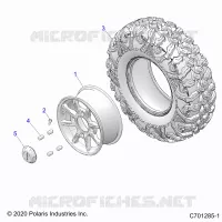 WHEELS, FRONT