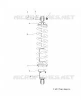 REAR TRACK SHOCK (7043994)
