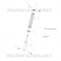 FRONT SUSPENSION SHOCK MOUNTING