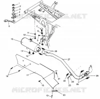 EXHAUST SYSTEM MAGNUM 2X4 W967544 (4936033603A010)