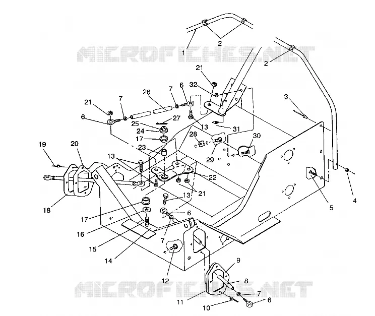 STEERING ASSEMBLY CLASSIC / 0930864 AND  CLASSIC TOURING / 0930865 (4922952295019A)