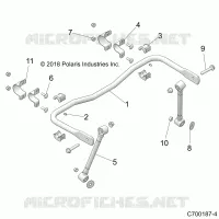 SUSPENSION, REAR, STABILIZER BAR