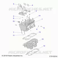 CYLINDER AND HEAD