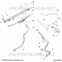 ENGINE, COOLING SYSTEM, RADIATOR