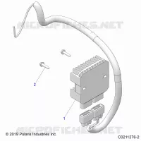 ELECTRICAL, VOLTAGE REGULATOR AND MOUNTING