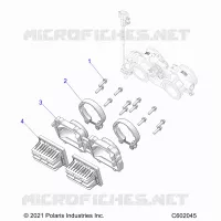 ENGINE, REED VALVE AND THROTTLE BODY ADAPTOR