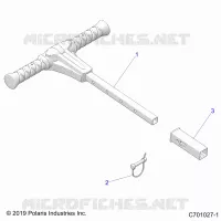 BODY, PASSENGER GRAB BAR