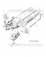 CHASSIS, CLUTCH GUARD AND FOOTRESTS