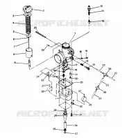 CARBURETOR '500 AND 500 CLASSIC (4919251925030A)