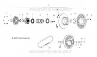 DRIVE TRAIN, CLUTCH, SECONDARY