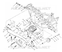 ENGINE AND MUFFLER MOUNTING (4913511351005A)