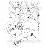 OIL PUMP ULTRA SKS 0960578, EURO ULTRA SKS E960578, AND  ULTRA RMK 0960978 (4931683168D001)
