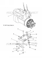 ENGINE, MOUNTING