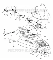 HOOD XLT 0970756, XLT SKS 0970556,  AND XLT RMK 0970956 (4937693769A010)