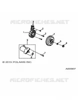 ENGINE, STATOR AND STARTING MOTOR