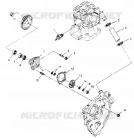 WATER PUMP (400 ONLY) XPRESS 400 W969540 (4935923592D014)