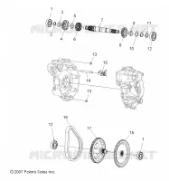 DRIVE TRAIN, MAIN GEARCASE INTERNAL