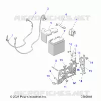 ELECTRICAL, E.S. BATTERY/BOX AND CABLES