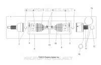 DRIVE TRAIN, DRIVE REAR SHAFT
