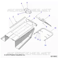 BUMPER, REAR, SNOWFLAP AND TAILLIGHT COVER