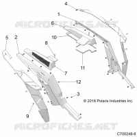 REAR BODYWORK FENDERS AND BEZELS