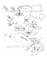 HOOD ASSEMBLY 500 SP/500 SKS (4921262126007A)