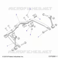 SUSPENSION, FRONT STABILIZER BAR
