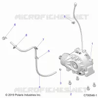 DRIVE TRAIN, FRONT GEARCASE MOUNTING