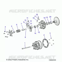 DRIVE TRAIN, CLUTCH, PRIMARY