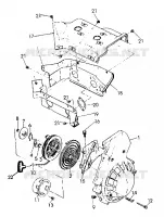 BLOWER HOUSING/RECOIL STARTER SPORT/SPORT GT (4921282128045A)