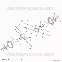 SUSPENSION, REAR CARRIER