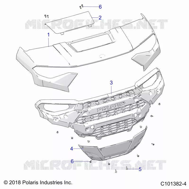 HOOD AND FRONT FASCIA