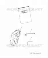 TOOLS, BELT HOLDER, TOOLS, AND OWNERS MANUAL