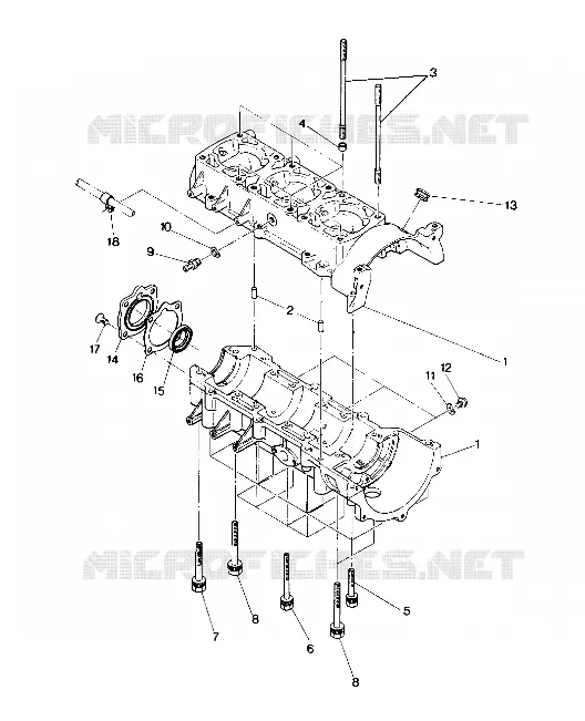 CRANKCASE 650 (4919261926023A)