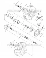 REAL WHEEL DRIVE ASSEMBLY (4916331633017A)