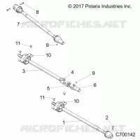 DRIVE TRAIN, FRONT, MID, REAR PROP SHAFT