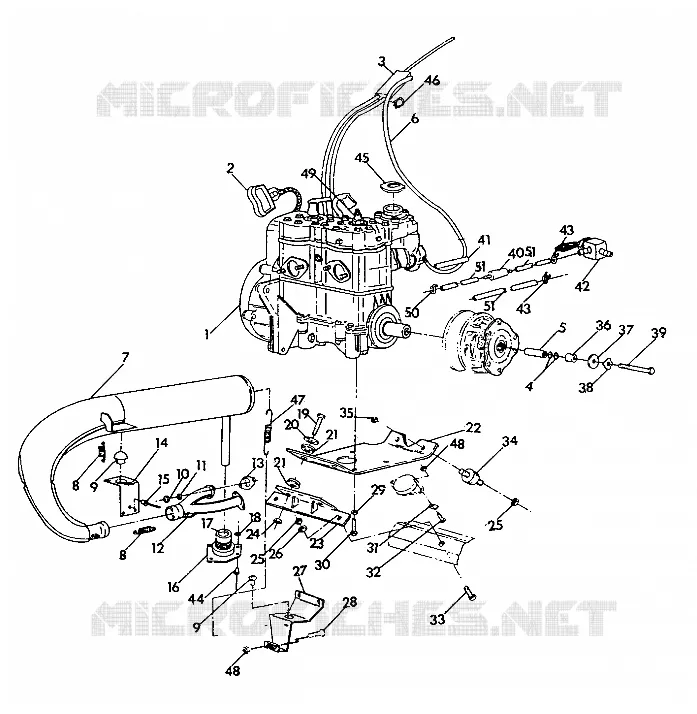 ENGINE MOUNTING 440 (4921242124031A)